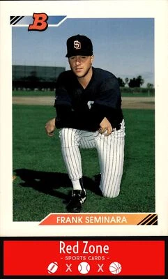 1992 Bowman - #561 Frank Seminara NM Set Break. - Image 1 of 2