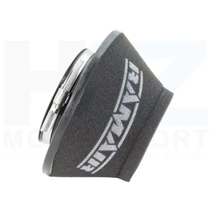 Ramair Universal Induktion Einlass Schaum Offset Luftfilter 100 mm Hals 107H x 176W - Bild 1 von 3