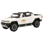 1/24 Diecast Model Car Alloy Toy Collection Lights Door for Hummer EV Pickup