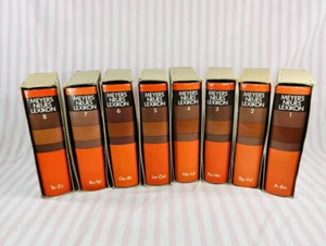 Antique encyclopedia Meyers Neues Lexikon 8 volumes complete 1980 - Foto 1 di 10