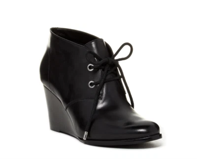 Cole Haan Z1247* Linea Leather Bootie II Black Women Size 9.5 B - Image 1 of 3