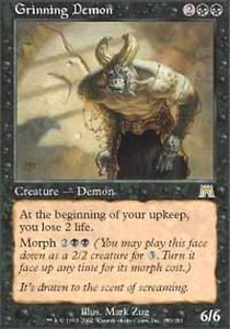 *MRM* FR/VF D�mon Grima�ant - Grining Demon MTG ONS - Picture 1 of 1