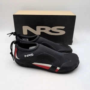 NRS Kinetic Wetshoe Neoprene Water Shoes Men's 13 Red Black NEW - Picture 1 of 7