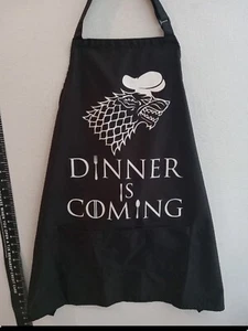 Tema Juego de Tronos, Delantal "Dinner is Coming", talla única - Imagen 1 de 5