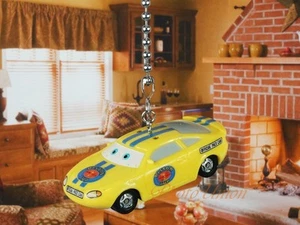 CARS Charlie Checker Piston Cup Ceiling Fan Pull Light Lamp Chain Decor - Picture 1 of 2