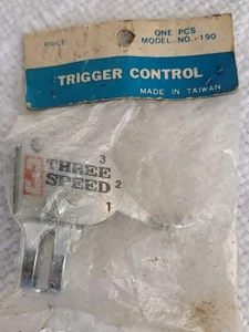 Vintage 3 Speed Trigger Control Unbranded NOS Vtg Made In Taiwan Shifter Switch - Picture 1 of 4