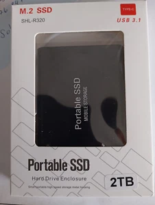 Externe SSD Festplatte 2 TB - Bild 1 von 2