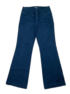 Women's 70's Flare Dark Wash Jeans Size 9/10 Long - Picture 1 of 8
