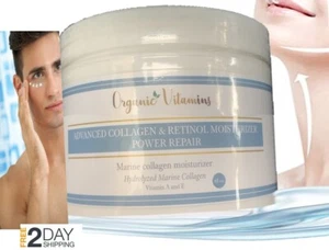 COLLAGEN HYDROLIZATE Siero Antietà per Idratante Viso Ringiovanente UOMO DONNA - Foto 1 di 5