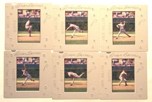 MLB Montreal Expos 1993 Brian Barnes 6 fotos diapositivas negativas por J. Wallin - Imagen 1 de 1
