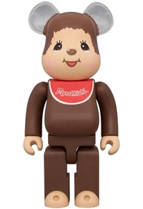 BE@RBRICK Monchhichi-kun 400%  Bearbrick Medicom Toy Figure in official Box - Picture 1 of 1