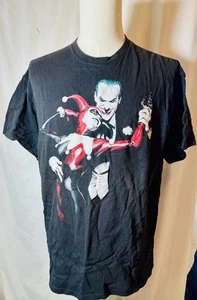 Harley Quinn Shirt Erwachsene XL schwarz DC Comics Bösewicht Joker Batman - Bild 1 von 4