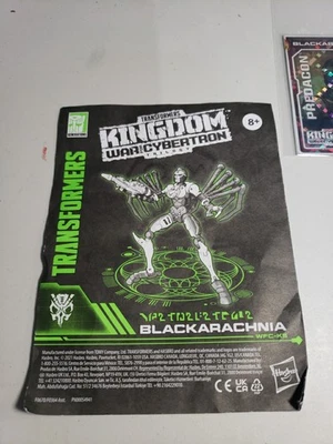 Hasbro F0670 Blackarachnia Transformer Cybertron Kingdom Action Figure - Image 1 of 4