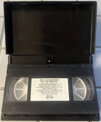 Metal Blade Promo Music Video Reel Fall 1995 GWAR X-Cops Broken Hope RARE Foto 1 de 4