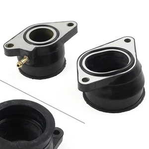 2 Intake Manifold Carburetor Boot For Yamaha Raptor 660 YFM660R 2001 2002-2005 - Picture 1 of 11