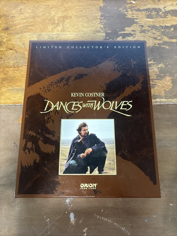 Dances with Wolves Limited Collector's Edition KEVIN COSTNER VHS Orion (SEALED) - Image 1 of 4