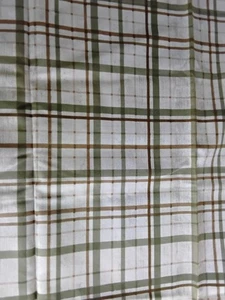 WOODLAND CHART PLAID Cotton Quilt FABRIC Schlabach 36" W X 43" - Picture 1 of 3