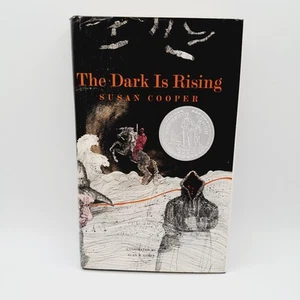 The Dark Is Rising by Susan Cooper 1st edition 2nd printing (1974) HCDJ Atheneum - Picture 1 of 18