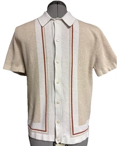 "Abercrombie & Fitch Para Hombres Manga Corta Tejido con Botones Talla XS Pit To Pit 18"" L23" - Imagen 1 de 14