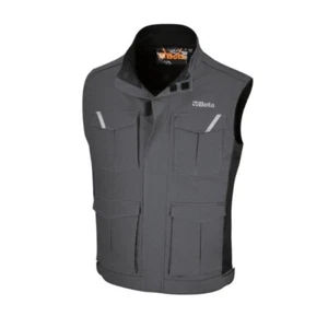 Gilet da lavoro grigio 100% cotone comodo resistente professionale Beta 7937MG ✔ - Imagen 1 de 6