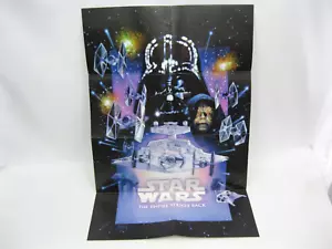 Star Wars Poster Empire Strikes Back Cereal Promo Cookie Crisp Reeses Puffs Trix - Picture 1 of 10