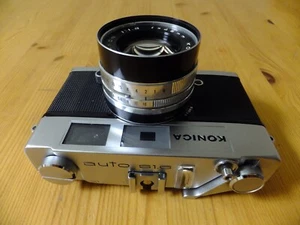 KONICA AUTO S 1.6 35MM RANGEFINDER CAMERA # 682287 =JAPAN / WORKS & CLEAN - Picture 1 of 10