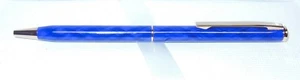 Sheaffer Fashion Ballpoint Pen, Blue Tartan Lacquer, Brand New, USA MADE - Picture 1 of 1