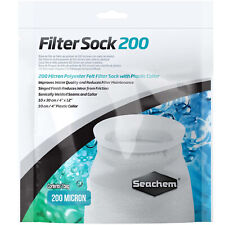 Seachem Filter Sock Small 200 Micron Felt with Plastic Collar Super Clean Water
