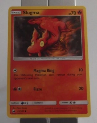 102PK023 - Slugma - 23/168 - Celestial Storm - Common - NM - Image 1 of 2