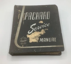 Packard 1955 Automobile Service Shop Manual - RARE Loose Leaf Binder - Picture 1 of 11
