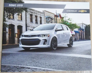 2019 Chevrolet Sonic 20-page Original Car Sales Brochure Catalog - RS - Picture 1 of 10