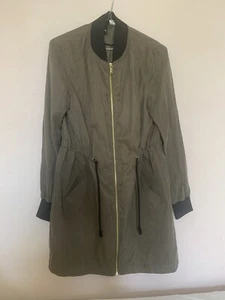 Jacket Khaki Green Womens Size 10 H&M - Picture 1 of 5