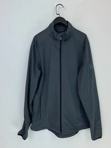 Port Authority Grey Softshell Jacket Full Zip High Neck Casual Outdoor UK M - Picture 1 of 12