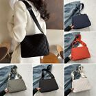 Solid Color Messenger Bag Large Capacity Shopping Bags  Women Girls