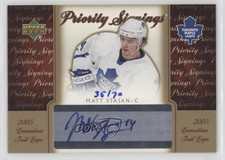 2005 Upper Deck Canadian Fall Expo Private Signings /70 Matt Stajan #PS-ST Auto