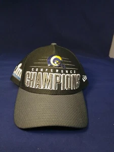 Rams Conference Champions Hat black 9forty adjustable nfl new era - Picture 1 of 6