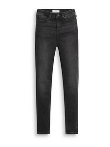 Jeans super skinny firmati Levi ragazza vita alta (lavaggio nero, 7 8 10 12 14) - Foto 1 di 3