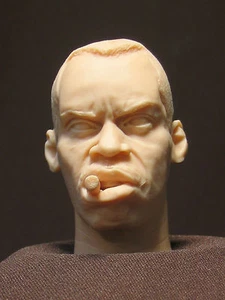 A-31 Al Matthews ALIENS Colonial Marines Sgt Apone RESIN HEAD SCULPT 1/6 scale - Foto 1 di 2