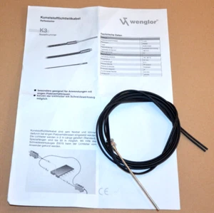 Wenglor Kunststofflichtleitkabel K3 2m Neu/unbenutzt - Bild 1 von 2