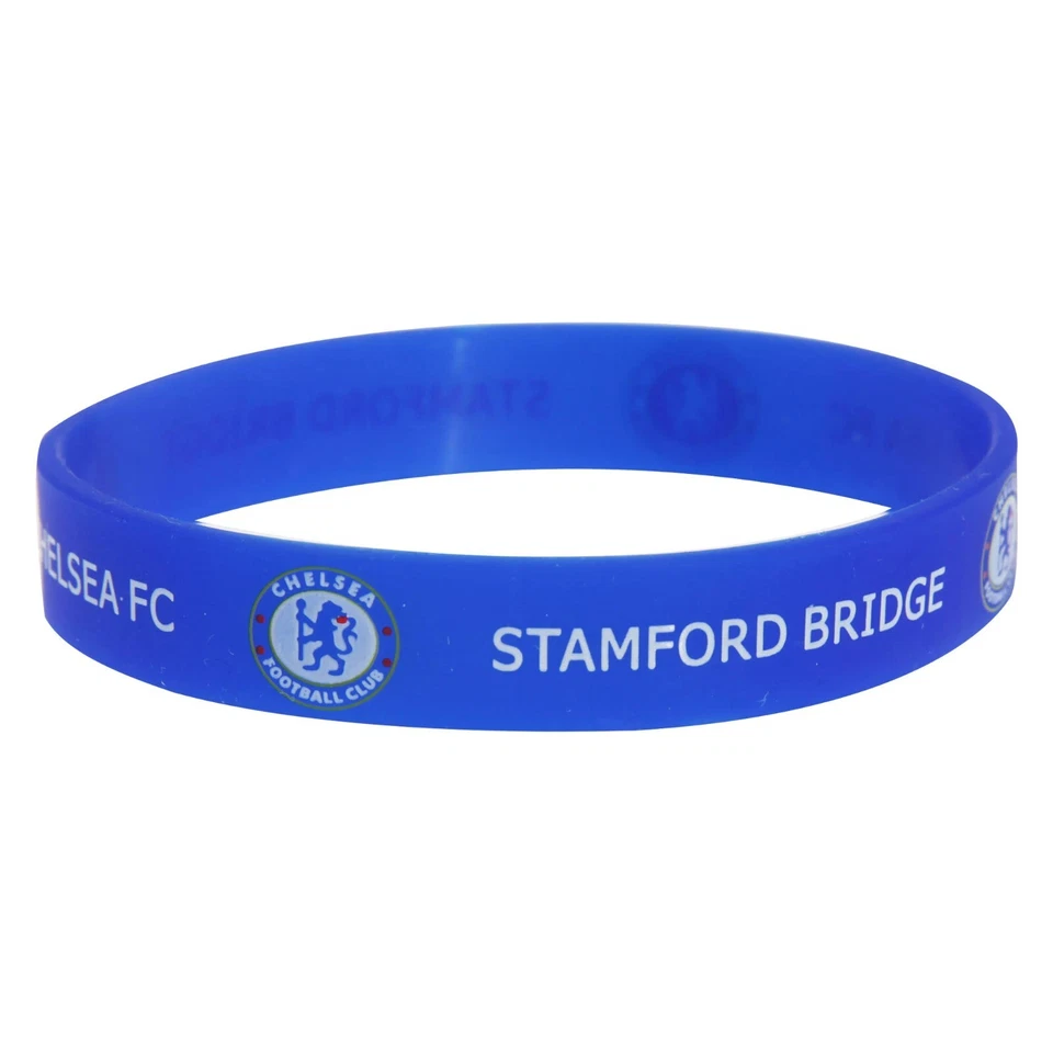 Chelsea FC Official Silicone Blue Wrist Band - Image 1 of 1