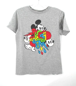 DISNEY MICKEY MOUSE T-Shirt Tee Children Kids Unisex Size Large Short Sleeves - Picture 1 of 8