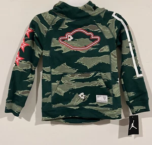 Nike Jordan City of Flight Little Kids Camo Hoodie Sweatshirt Youth Boys S(4-5) - Picture 1 of 5