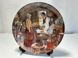 Knowles BEGINNINGS IN NEW SALEM Lincoln 1987 #1407A Collector Plate  - Picture 1 of 3