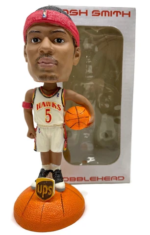 NEW Atlanta Hawks Josh Smith Bobblehead Stadium UPS Exclusive - Free Shipping Cover