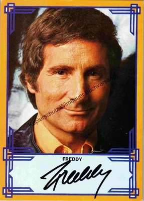 Original Autogramm Freddy Quinn /// Autogramm Autograph signiert signed s 353623 - Bild 1 von 2