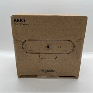 Logitech Brio Ultra HD Webcam – 960-001105 – New Sealed | HDR, Windows Hello - Afbeelding 1 van 5