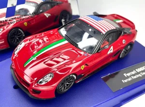 Carrera 30608 Ferrari 599XX Ferrari Racing Days No. 4 USA Flag Slot Car 1:32 - Picture 1 of 16
