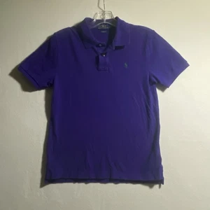 Polo by Ralph Lauren lila klassische Passform Kurzarm Jungen Polo Größe Large 14/16 - Bild 1 von 6