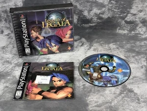 Legend of Legaia Sony PlayStation 1, 1999 PS1 etiqueta negra con manual probado en caja original - Imagen 1 de 16