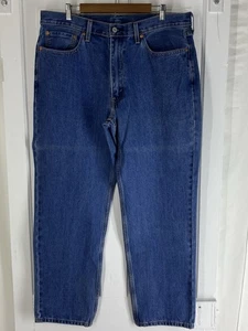Levi’s 550 (Größe 38x32 Herren) Straight 100% Baumwolle Denim Medium-Wash Blue Jeans - Bild 1 von 9